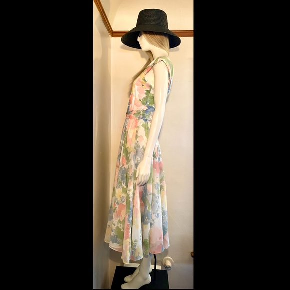 ROTHSCHILD - San Francisco Vintage Floral Dress Sz 8 - Picture 10 of 15